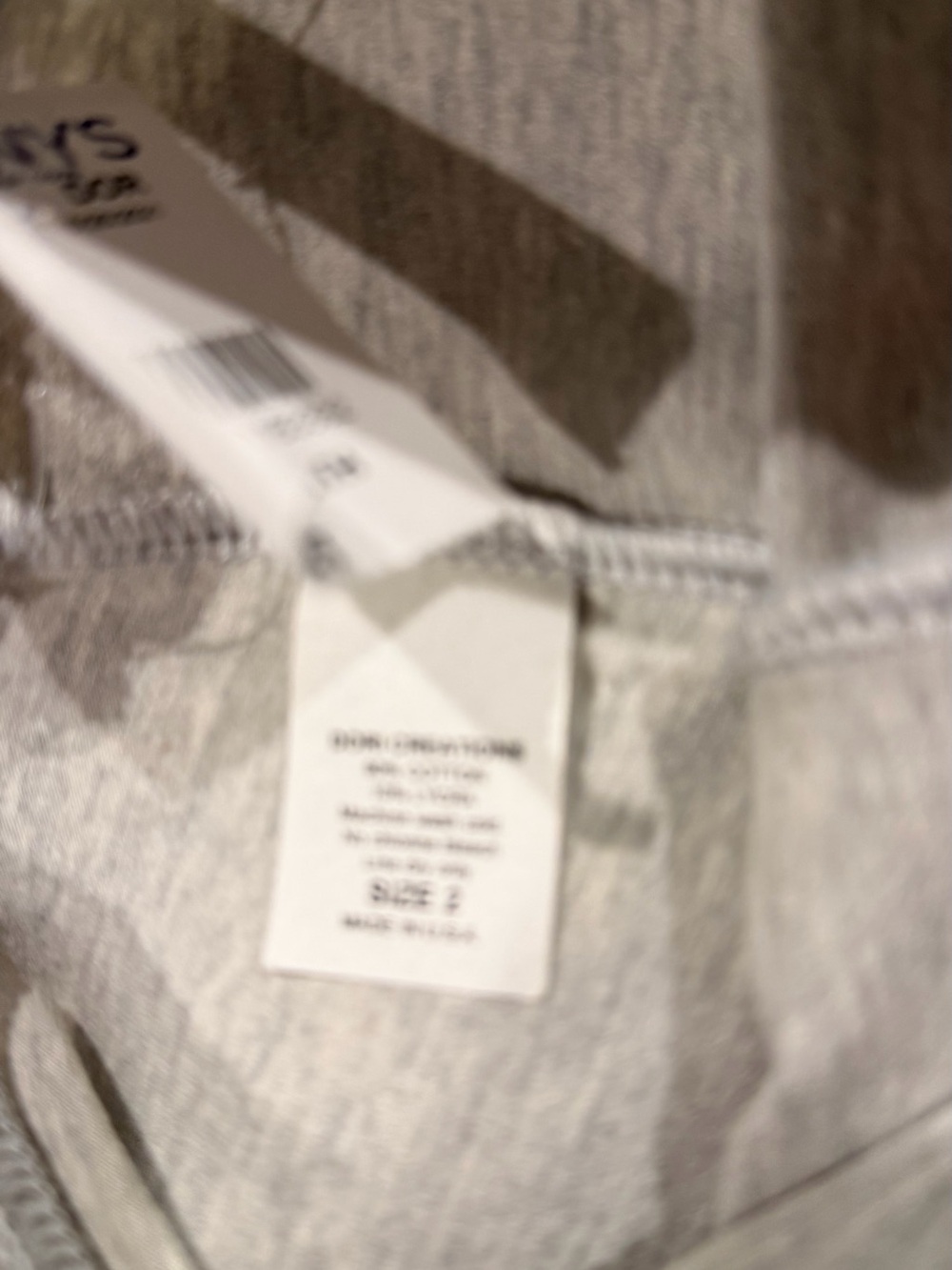 DORI Grey Kids Leggings SIZE 2 - Picture 2 of 3